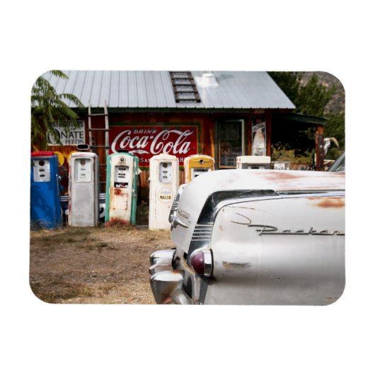 Dixon, New Mexico, Verenigde Staten. Oldtimer Magneet (Horizontaal)