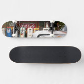 Dixon, New Mexico, Verenigde Staten. Oldtimer Skateboard (Horizontaal)