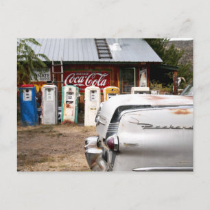 Dixon, New Mexico, Verenigde Staten. Vintage-auto Briefkaart