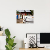 Dixon, New Mexico, Verenigde Staten. Vintage-auto Poster (Thuiskantoor)