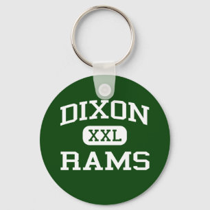 Dixon - Rams - High School - Dixon California Sleutelhanger
