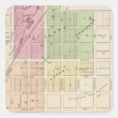 Dixon Vierkante Sticker (Voorkant)