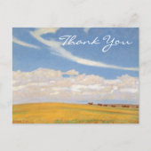 Dixon's prairie na Storm Briefkaart (Voorkant)