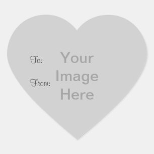 DIY ~ 1,5" Heart Gift Label Stickers