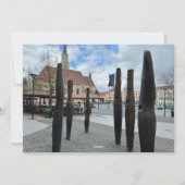 DIY 1-foto met bijschrift op bewerkbaar Briefkaart (Voorkant)