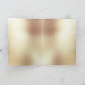 DIY 5 foto | Romantische bruiloftsfeest Kaart (Binnen)