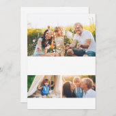 DIY 5x7 3Photo Collage Sjabloon (Voorkant / Achterkant)