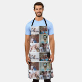 DIY 6 afbeelding met fotocollage Schort (Gedragen)