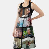 DIY 8 afbeelding collage op maat van aangepaste fo Schort (Insitu)