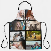 DIY 8 foto BEST MOM ooit moederdag verjaardag Schort (Voorkant)