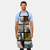 DIY 8 foto BEST MOM ooit moederdag verjaardag Schort (Gedragen)