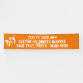 DIY Aangepast gepersonaliseerde partij Decoratie H Spandoek (Horizontaal)