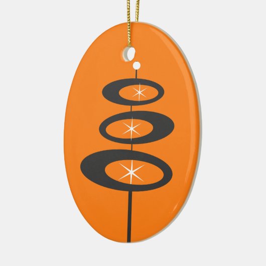 DIY - AANGEPASTE KLEUR - Moderne middeneeuw Keramisch Ornament (Links)