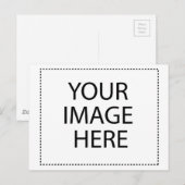 DIY Aangepaste naam personaliseren Patriottisch Pe Briefkaart (Voorkant / Achterkant)