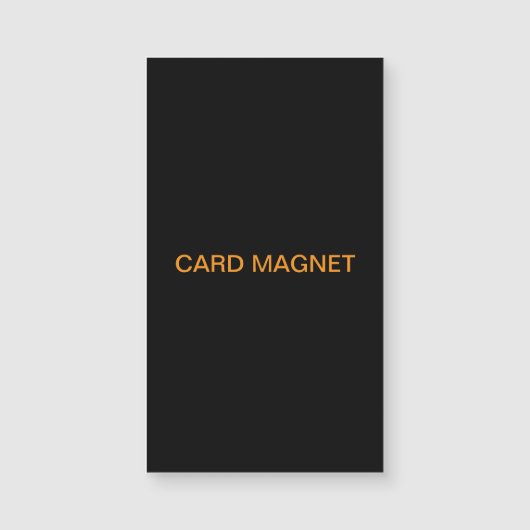  DIY Add Image Text Or Logo To Create Card Magnet  (Voorkant)