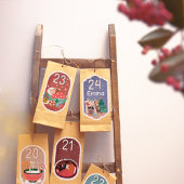 DIY Advent Kalender - Confy Christmas Sticker