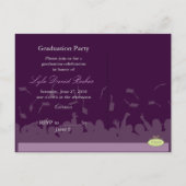 DIY Afstuderen Uitnodiging Briefkaarten (Achterkant)