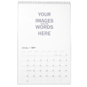 DIY - Agendamedium Kalender (Jan 2027)