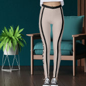 DIY Animal Pet Lover Cat Mom Classic Black Stripes Leggings