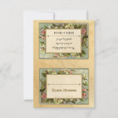 DIY Apple Blossom, Tea Sined Typografie Bedankkaart (Voorkant)