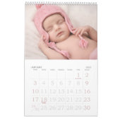 DIY baby aangepaste foto eerste jaar keepslag Kalender (Jan 2027)