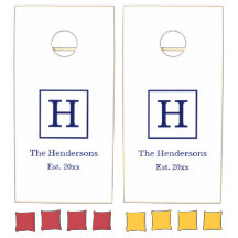 DIY Background Lijst Name Monogram SV Navy White