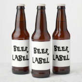 DIY Beer Label Bier Etiket (Flessen)
