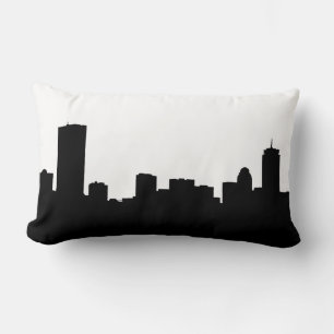 DIY BG Boston Skyline Silhouette Kussen