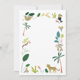 DIY Blank Oerwoud Kaart