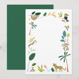 DIY Blank Oerwoud Kaart