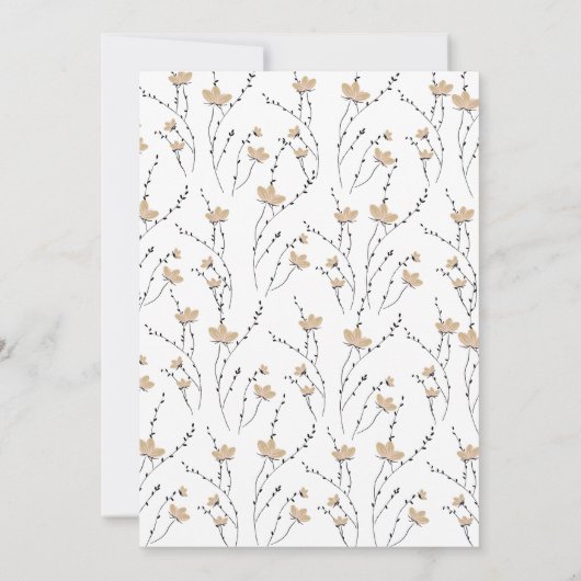 DIY Blank Swan Princess Party Kaart (Achterkant)