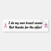 DIY Breast Exam Bumpersticker (Voorkant)
