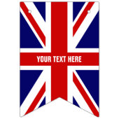 DIY Britse Unie Jack Flag Party Bunting Banner (Eerste vlag)