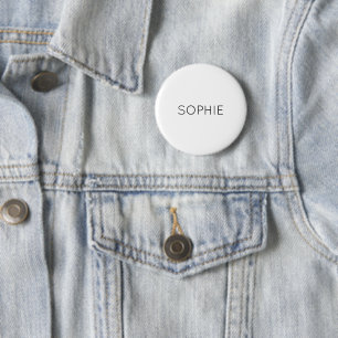 DIY BUTTON   Aangepaste tekst, naam, kleur