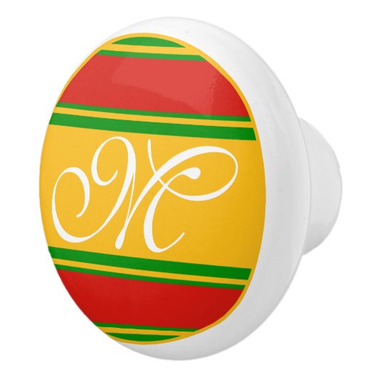 DIY Button - Pas uw monogram en ideeën aan Keramische Knop (Rechts)