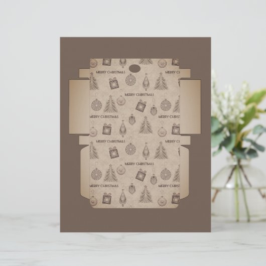 DIY-cadeaudoos (Staand voorkant)