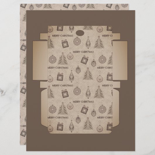 DIY-cadeaudoos (Voorkant / Achterkant)