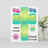 DIY-cadeaudoos (Staand voorkant)