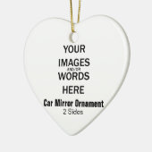 DIY - Car Mirror Ornament (2 segmenten) (Links)