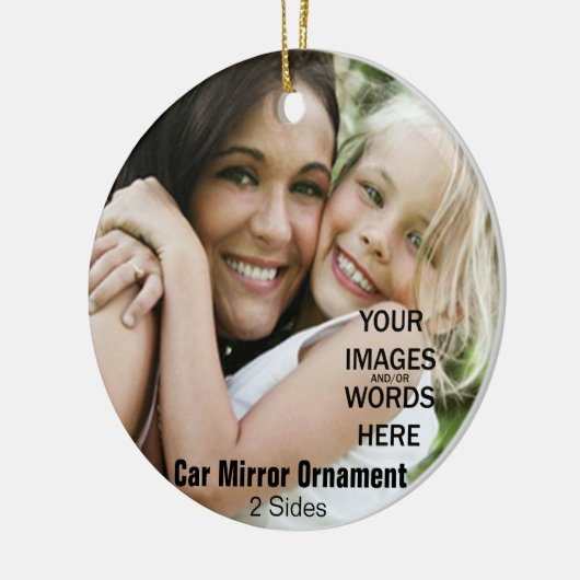 DIY - Car Mirror Ornament (2 segmenten) (Links)