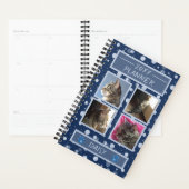 DIY Cat Photo Collage Personalized Planner (Display)