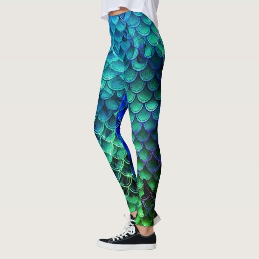 DIY: Creëer je eigen aangepaste vismermaïdekostuum Leggings (Links)