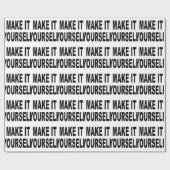 DIY Creëer Je eigen Cadeaupapier (Vlak)