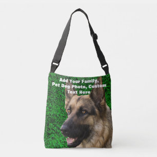 DIY Creëer Uw Eigen Aangepaste Hond Familie FOTO K Crossbody Tas