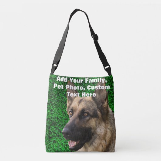 DIY Creëer Uw eigen aangepaste huishuisproefserie Crossbody Tas (Achterkant)