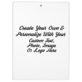 DIY Creëer Uw Eigen Aangepaste Klembord, Gepersona Klembord (Achterkant)