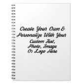DIY, Creëer uw eigen aangepaste, speciale spiraal Notitieboek (Voorkant)
