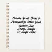 DIY, Creëer uw eigen aangepaste, speciale spiraal Planner (Voorkant)