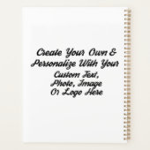 DIY, Creëer uw eigen aangepaste, speciale spiraal Planner (Achterkant)