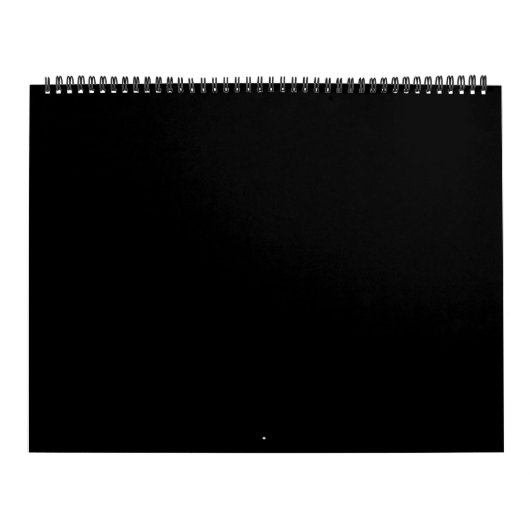 DIY Creëer Uw eigen aangepaste zwarte fotokalender Kalender (Hoes)